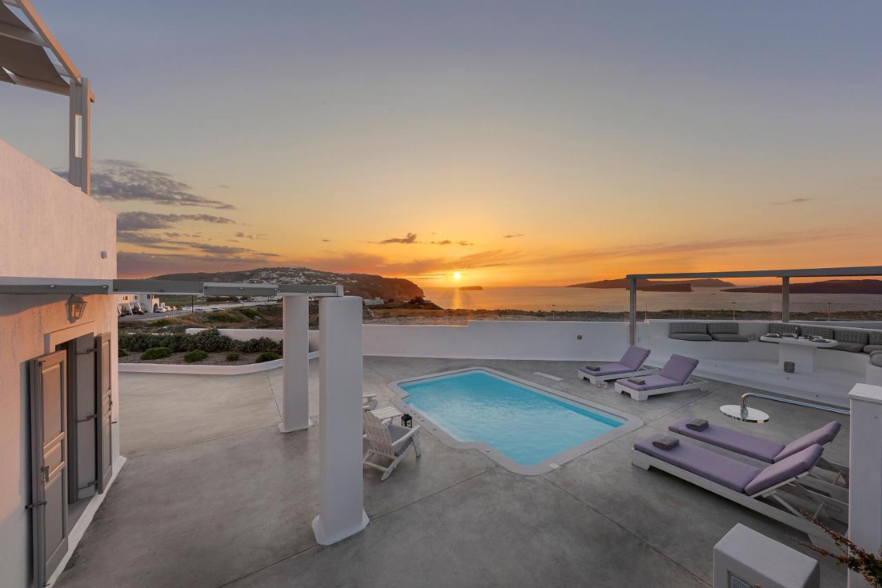 Hemera Holiday Home Villa On Santorini Akrotiri  Luaran gambar