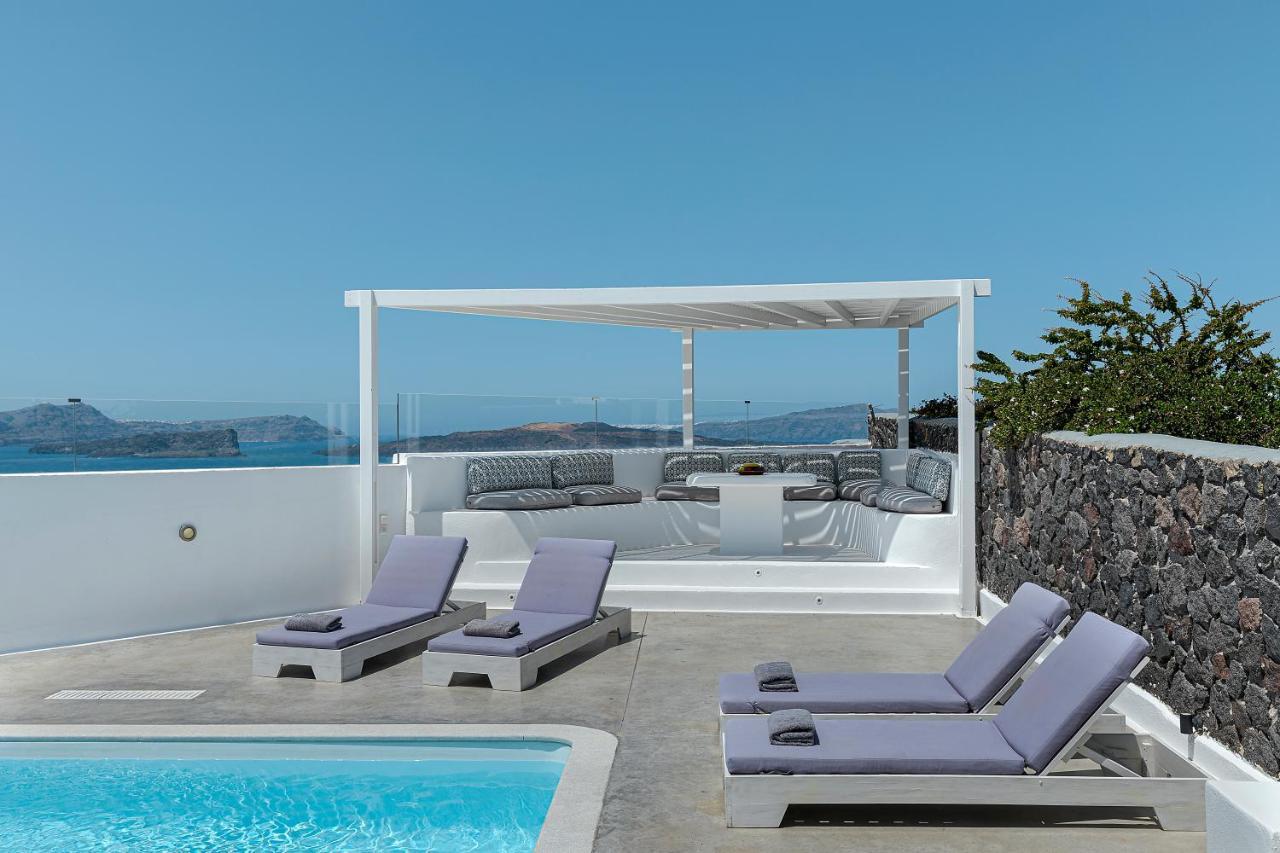 Hemera Holiday Home Villa On Santorini Akrotiri  Luaran gambar