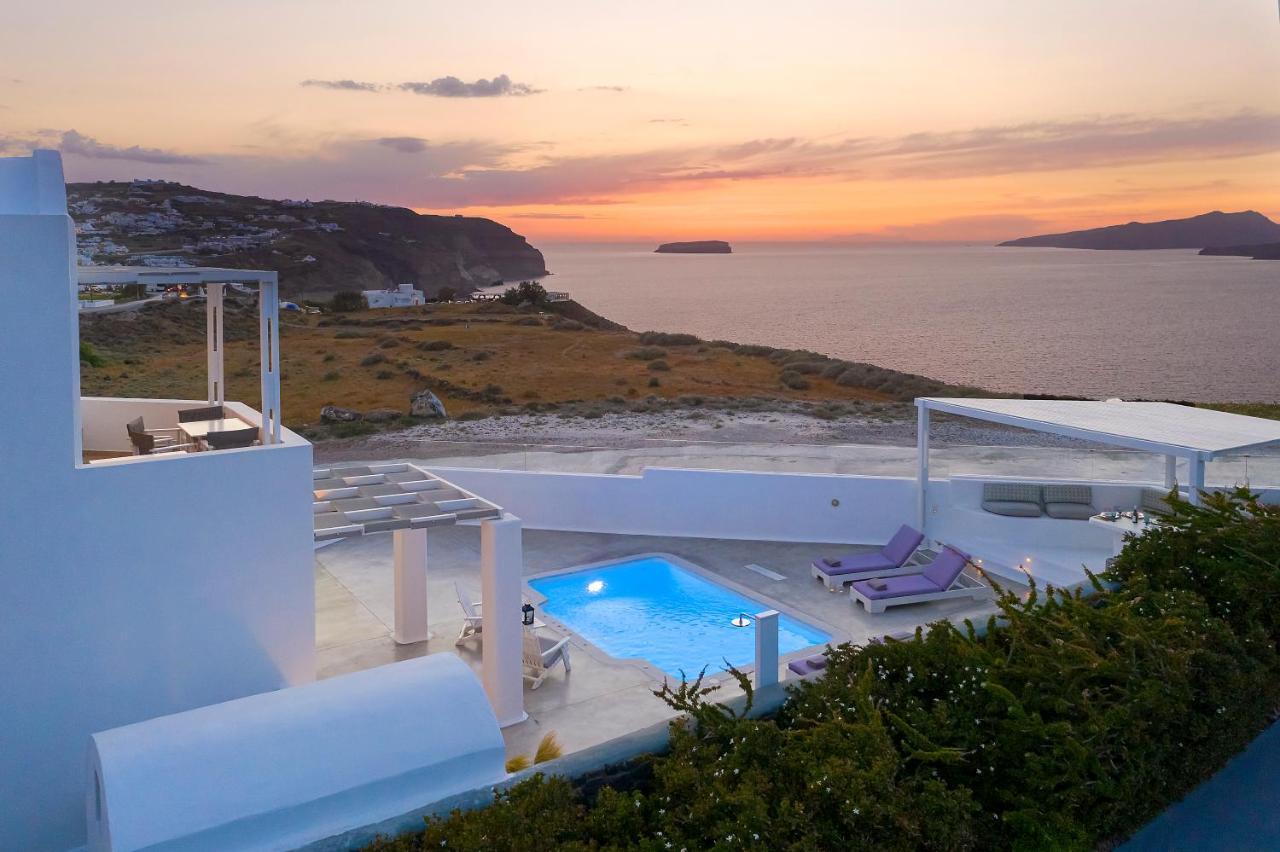 Hemera Holiday Home Villa On Santorini Akrotiri  Luaran gambar