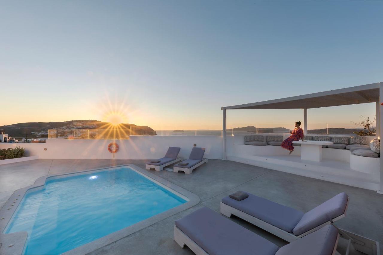 Hemera Holiday Home Villa On Santorini Akrotiri  Luaran gambar