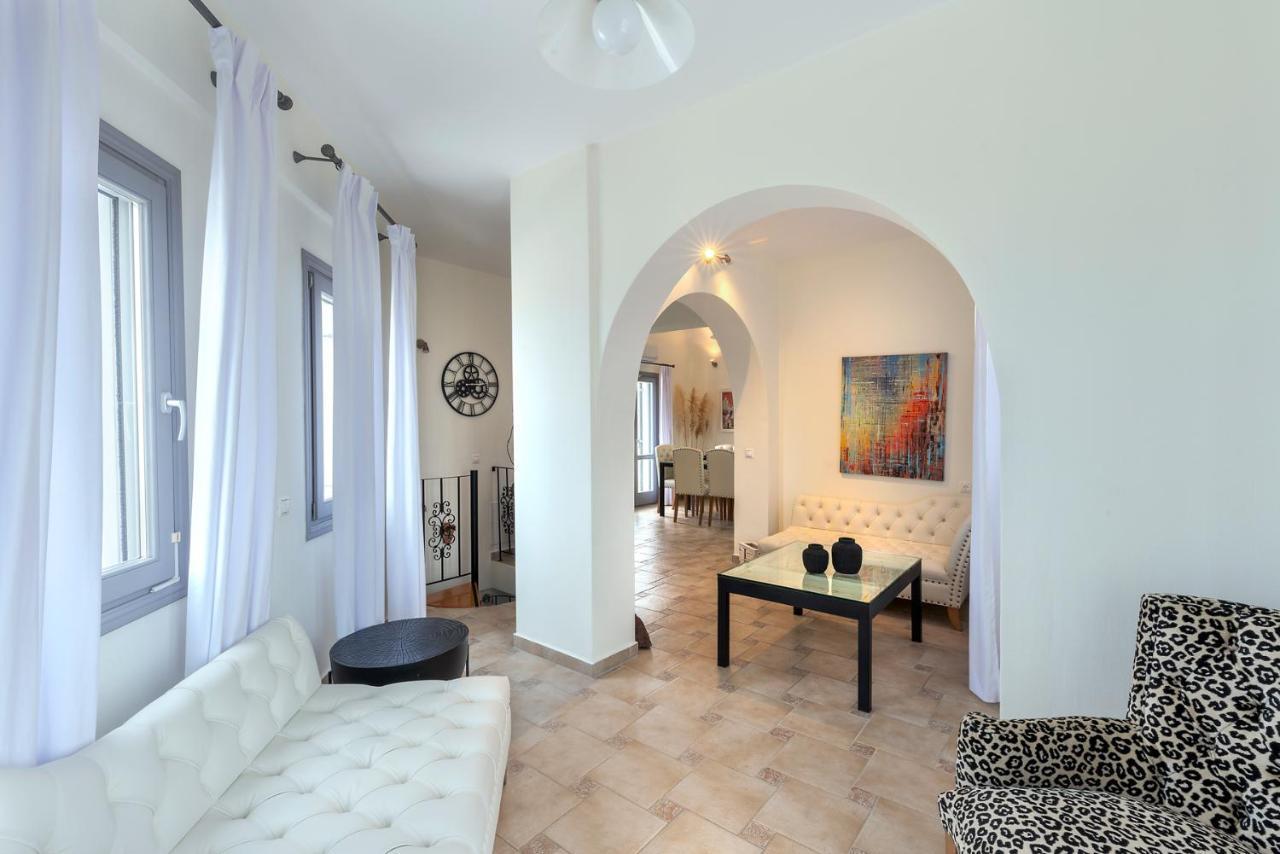 Hemera Holiday Home Villa On Santorini Akrotiri  Luaran gambar